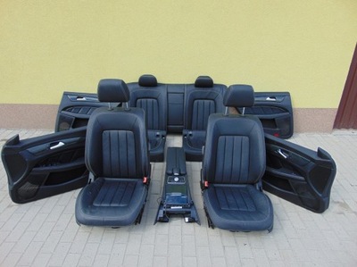 Mercedes cls w218 lift сидіння заднє сидіння обшивки amg фото №1