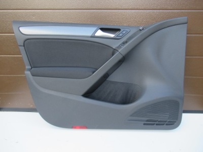 Обшивка дверь левый перед vw golf vi 5k4867011 фото №1