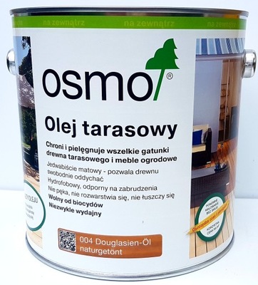 Osmo 004 Olej do tarasów 2,5l DAGLEZJA