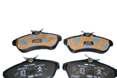 Тормозные колодки тормозные перед citroen c2 c3 xsara 425237 фото №1
