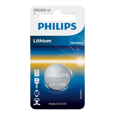 PHILIPS CR2430 3V bateria litowa 1szt