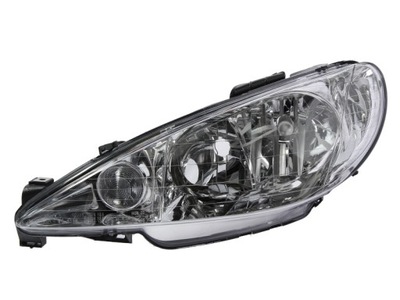 Фара peugeot 206 левый 1998 - tyc новый фото №1