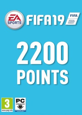 FIFA 19 2200 FUT POINTS PC PL ORIGIN KLUCZ