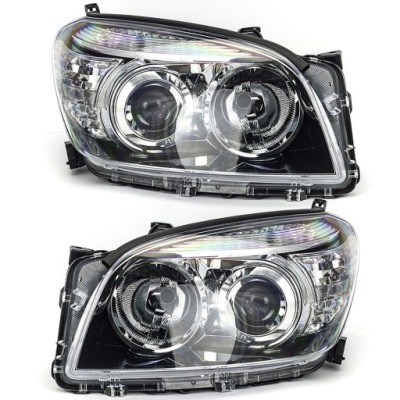 Фара лампы toyota rav-4 iii 06-13- комплект фото №1