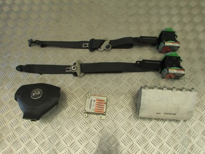 Kpl подушек подушка подушка безопасности ремни opel agila b 09r фото №1