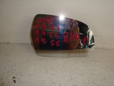 Вкладиш дзеркало правий audi a3 s3 a4 s4 8k0 фото №1