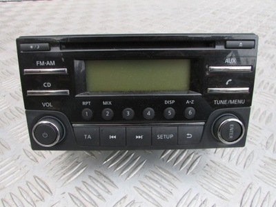 Радио cd 281853vv1a nissan note ii e12 14r фото №1