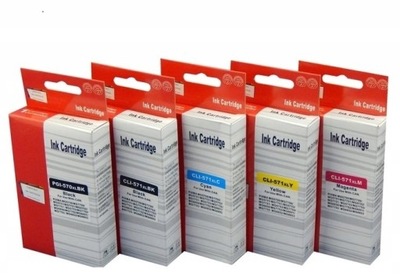 5x Tusz do CANON PGI570XL CLI571XL MG5750 MG6850