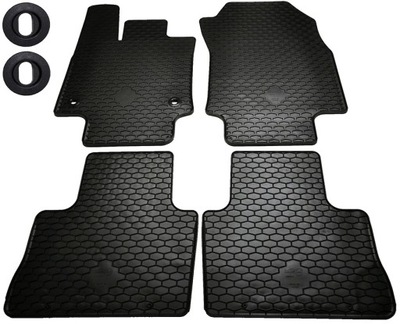 ALFOMBRILLAS GOMA PARA TOYOTA RAV4 V (2019-) BEZZAPACHOWE +STOPERY ORIGINAL  