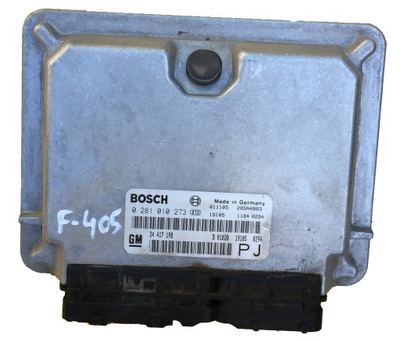 ECU OPEL OMEGA 2.2DTI 0281010273 24417198 ĮRAŠYTI 