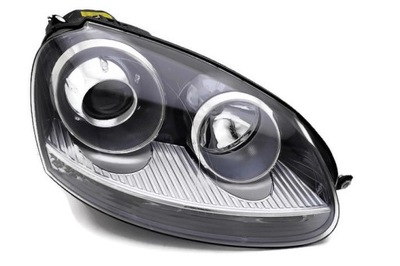 Vw golf 5 v jetta ксенон 03- фара правый фото №1