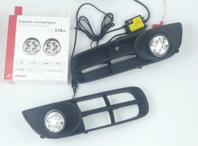 FAROS LUZ DE DÍA DE DÍA DRL DIODO LUMINOSO LED SKODA ROOMSTER 2006-2010  