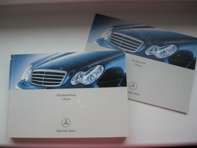 MERCEDES W203 MANUAL NIEMIECKA MERCEDES W203FL  