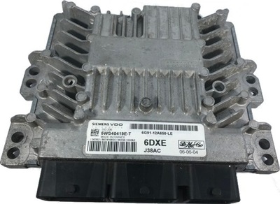 КОМПЬЮТЕР ECU FORD S-MAX 6G91-12A650-LE 5WS40419E-T