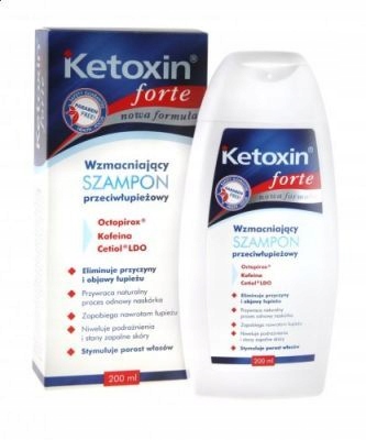 Ketoxin Forte, szampon przeciwłupieżowy, 200ml