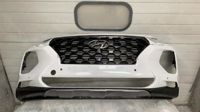 Hyundai santa fe 2019- бампер передній перед фото №1