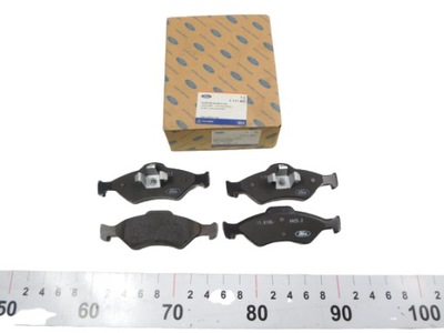 Тормозные колодки тормозные перед ford fiesta ka 1111857 фото №1