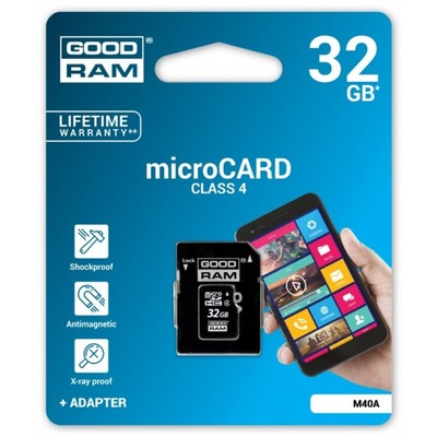 KARTA PAMIĘCI GOODRAM MICRO SDHC 32GB