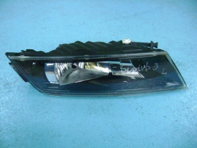Лампа противотуманная противотуманная фара skoda superb 3 левый фото №1