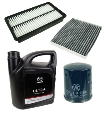 SET FILTERS FILTER MAZDA 6 OIL MAZDA 5W-30  