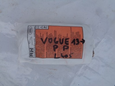 Подушка правая w сиденье range vogue l405 2013- фото №1