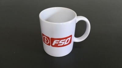Kubek z nadrukiem FSO logo