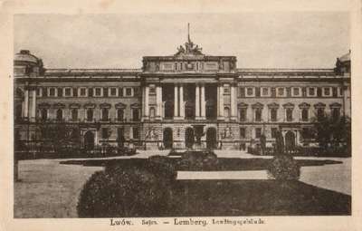 LWÓW. SEJM. LEON PROPST, 1918