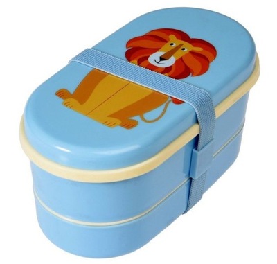 Rex London Śniadanówka bentobox lunchbox Lew