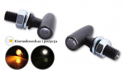Kierunkowskazy motocyklowe 2in1 POWERLED