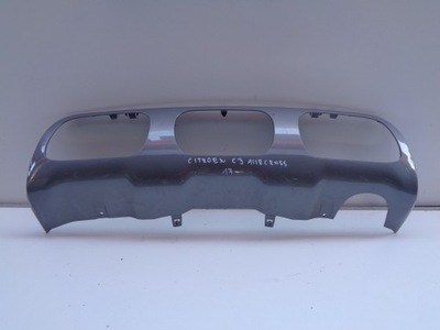 Накладка бампера задняя citroen c3 aircross 17- фото №1
