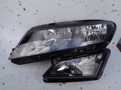 Skoda kodiaq лампа обычная левая led 566941015b фото №1