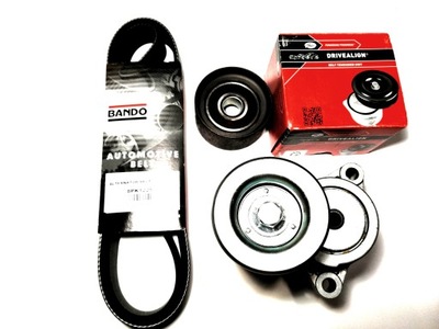 Ремень клиновой натяжитель ролик mazda 5 6 mpv 2,0ditd фото №1