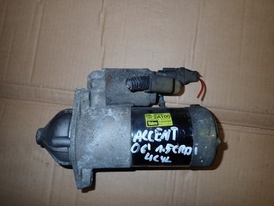 Hyundai getz matrix accent crdi 06-10 стартер фото №1