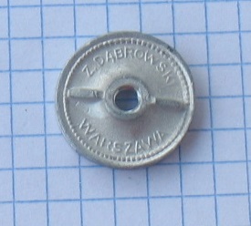 nakrętka (3) do śrubki 4 Z. Dąbrowski Warszawa