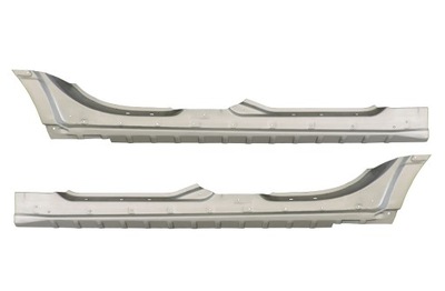 Mercedes c-klasa w203 00-07 порог пороги оцинковка le+pr фото №1