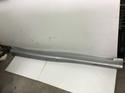 Mercedes b w245 05- права молдинг накладка поріг фото №1