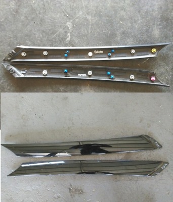 Hyundai veloster накладка стійка захист молдинг фото №1