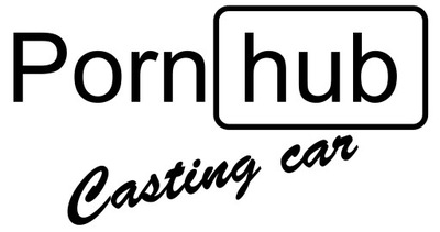 PORN HUB CASTING CAR PEGADURA AL AUTO 20X15CM  