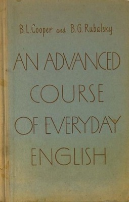 An Advanced Course of Everyday English (ang)