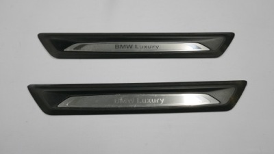 Bmw f30 f36 захист поріг передня luxury 7260929 фото №1