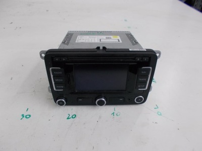 РАДИО CD MP3 NAVI КАРТА 3C0035270B VW GOLF VI