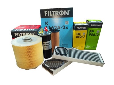 FILTRON JUEGO DE FILTROS PARA AUDI A6 C6 2,7 3,0 TDI  