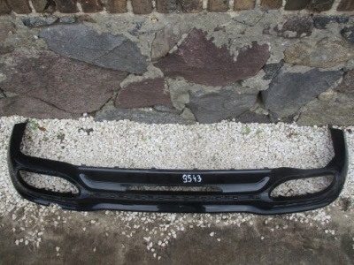 Mercedes s klasa amg w222 накладка бампера задняя фото №1