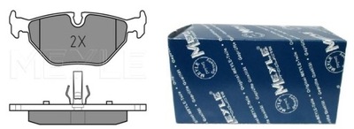 Meyle тормозные колодки тормозные задняя saab 9-5 3e 97-09r фото №1