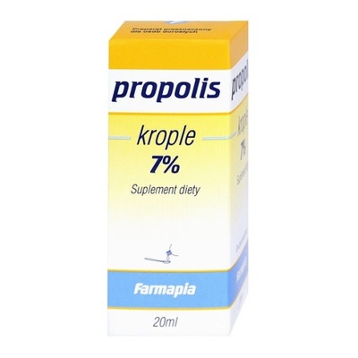 PROPOLIS KROPLE 7% 20ML FARMAPIA