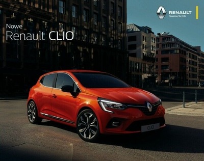 RENAULT CLIO PROSPEKT MODELO 2020 POLACO  