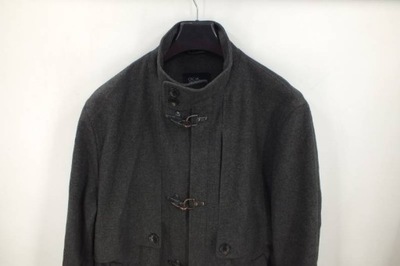 Oscar Jacobson Tony Coat płaszcz męski 52 XL wełna