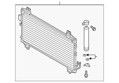 ECLIPSE CROSS RADIATOR CONDENSER AIR CONDITIONER OEM  