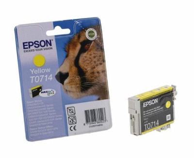 TUSZ EPSON T0714 YELLOW D78 D120 SX115 714 ORG FV