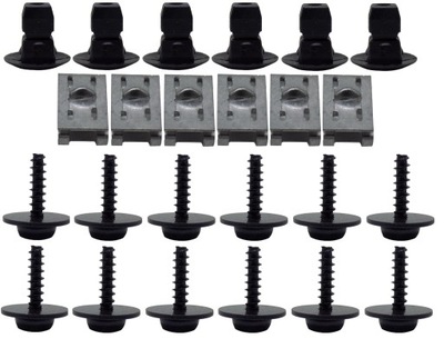 Volkswagen touran caddy набор клипсы подкрылок фото №1